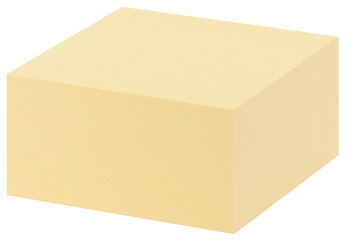 Notiskub Office 76x76mm gul