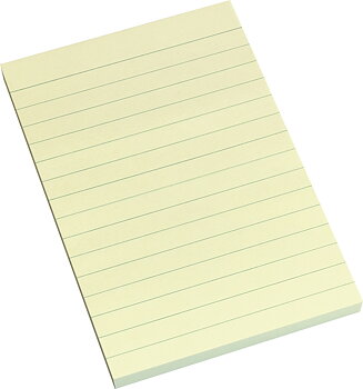 Notis linj sticky 100x150mm