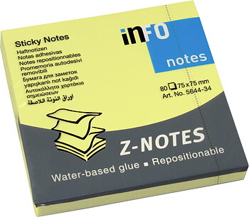 Notis Z-block 76x76 neongul