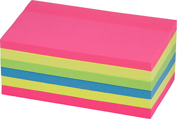 Notis OD sticky 76x127 neon 6f