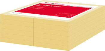 Notis OD sticky 76x127 gul 12f