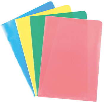 Mapp A4 PP 0,12 sort fä 100/fp