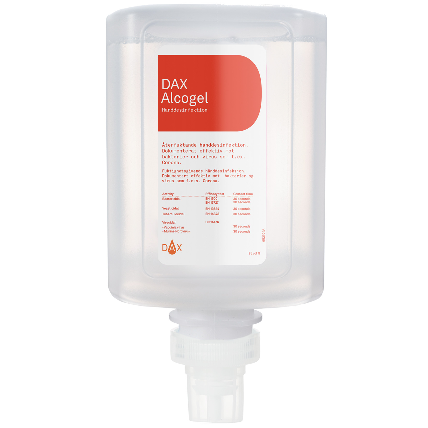 DAX Alcogel Handdes. 85%. 1L