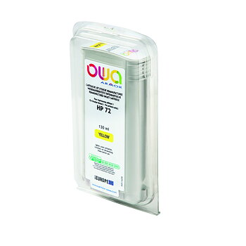 Bläck OWA 72 gul 130ml