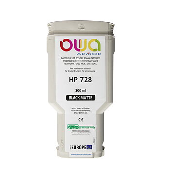 Bläck OWA 728 mattsv. 300ml