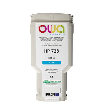 Bläck OWA 728 cyan 300ml