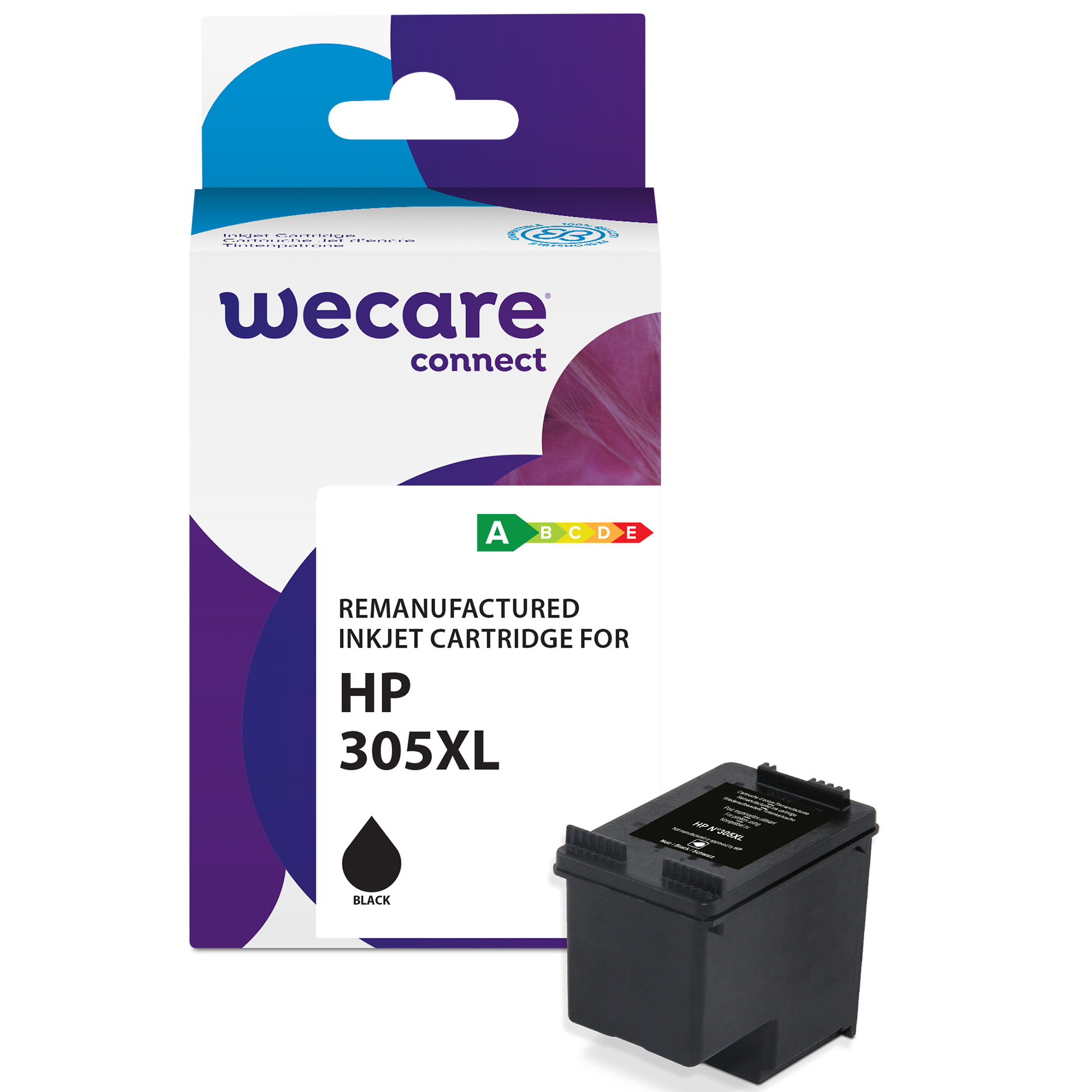Bläck Wecare 305XL svart