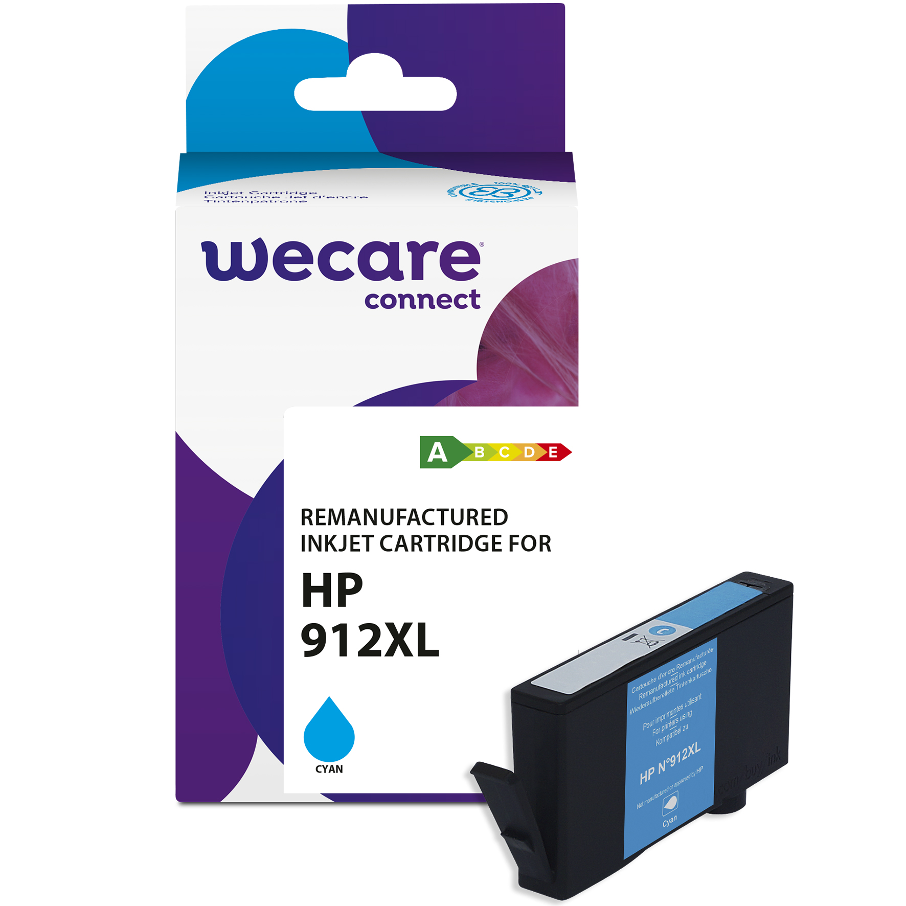 Bläck Wecare 912XL cyan