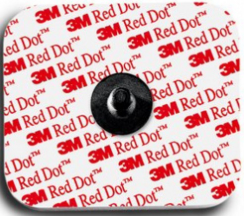 Ekg elektrod red dot 40x32mm