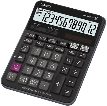 Bordsräknare Casio DJ-120D plu