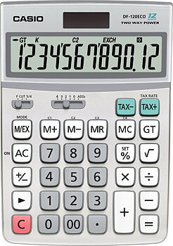 Bordsräknare Casio DF-120 ECO