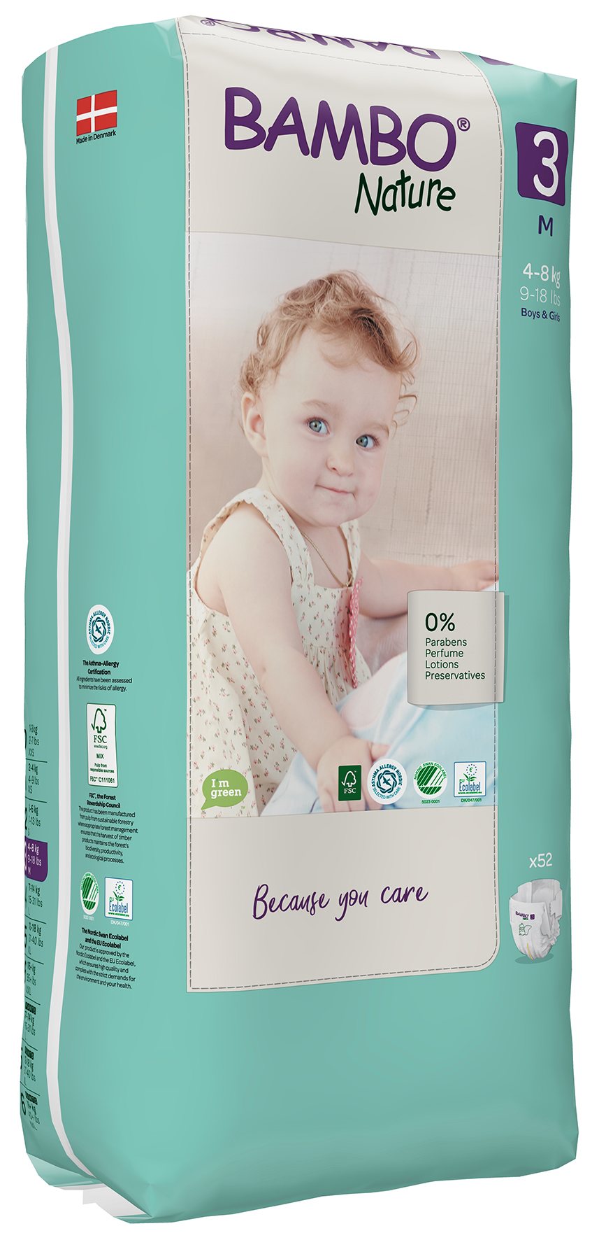 Bambo Nature, 4-8 kg,tall 52/