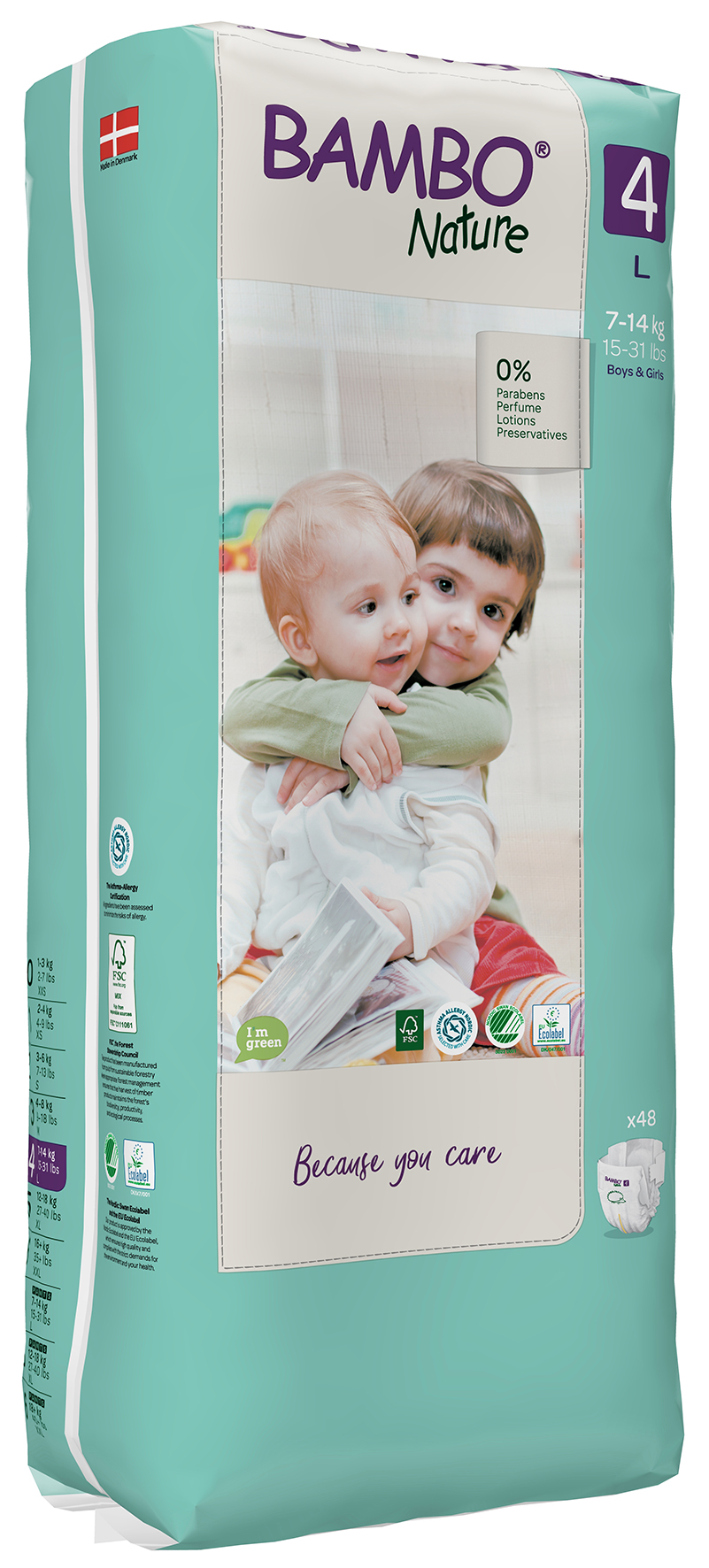 Bambo Nature,7-14 kg,tall 48/
