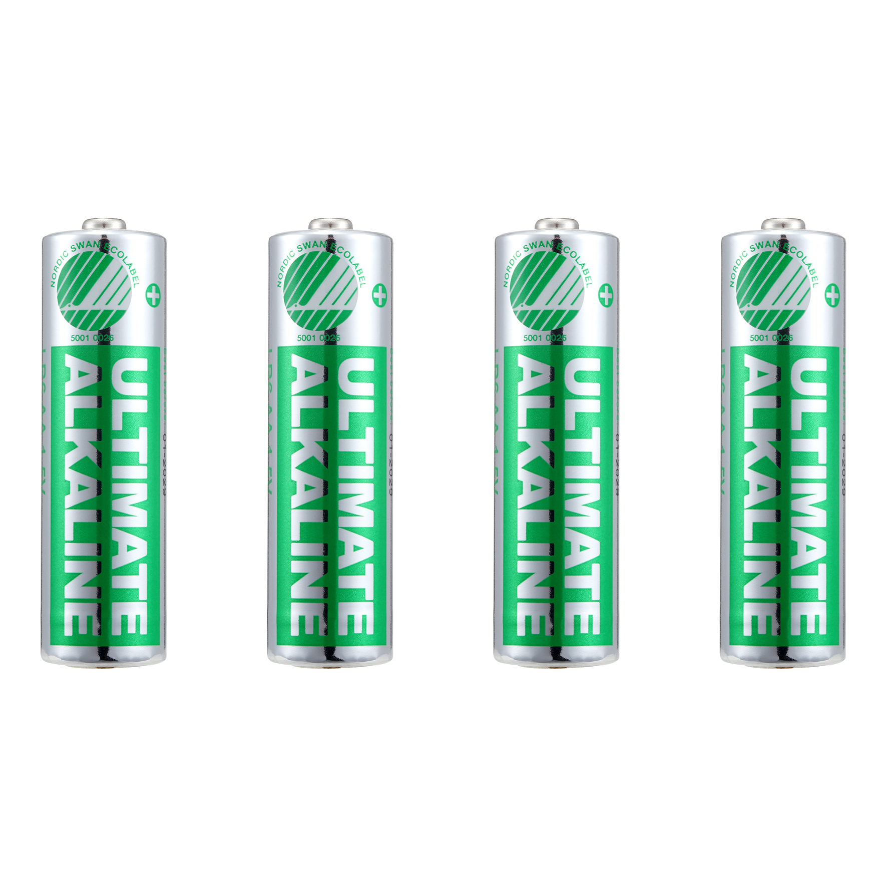 Batteri Deltaco Alk AA 4/fp
