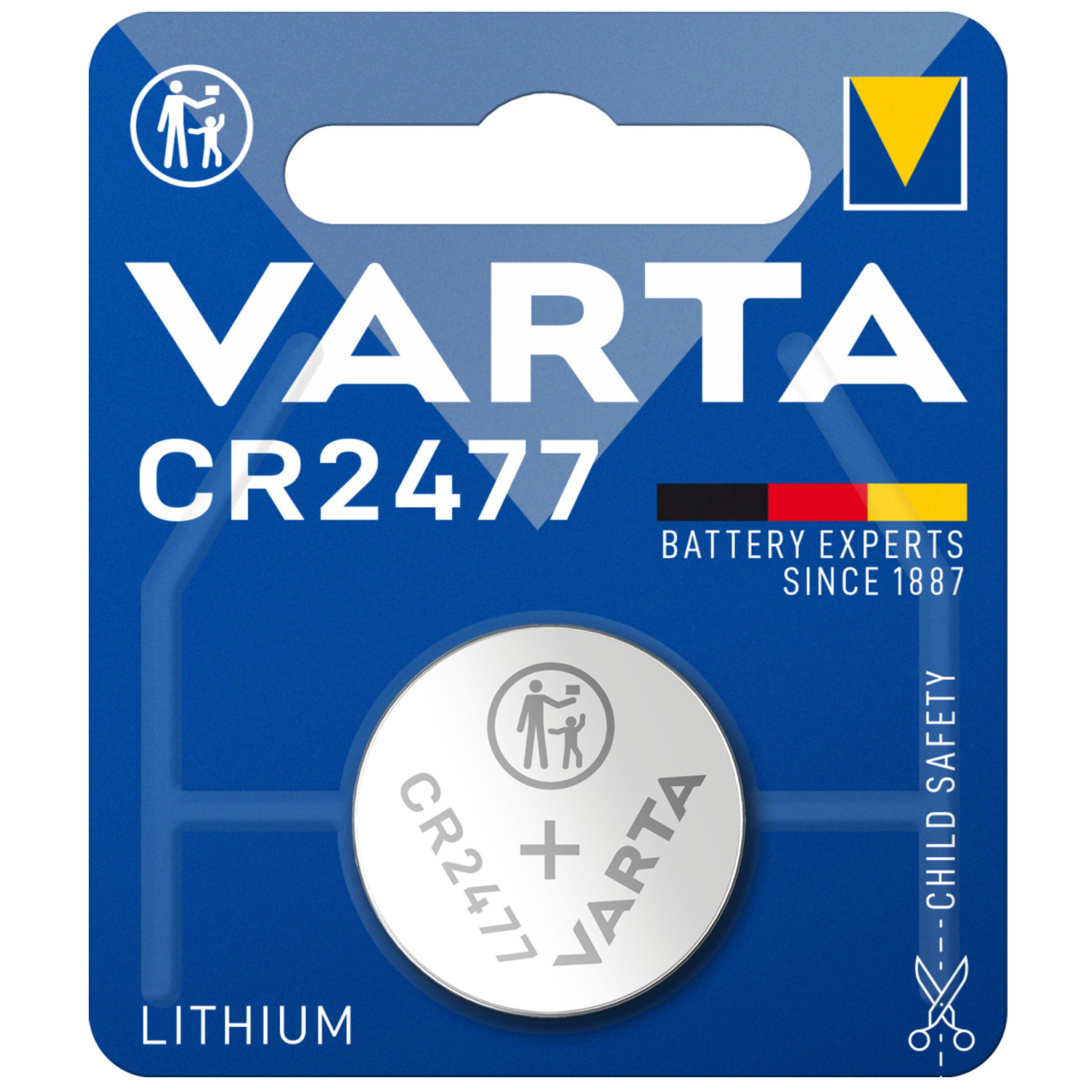 Batteri Lithium CR2477 1p