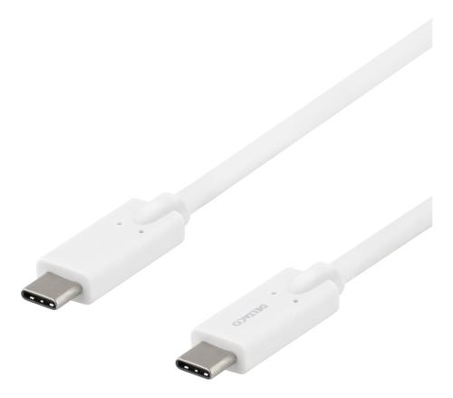 USB-C - USB-C kabel 2M,vit