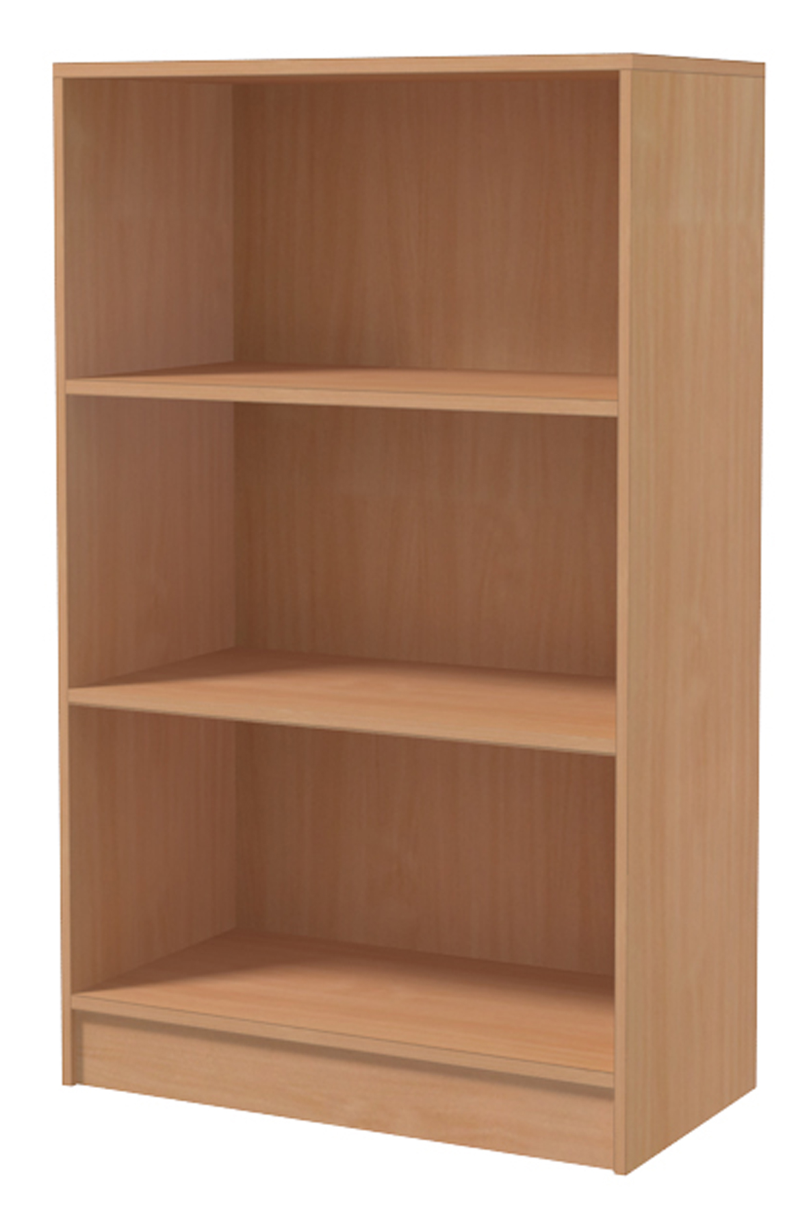 Skåp 3 hyllplan bok