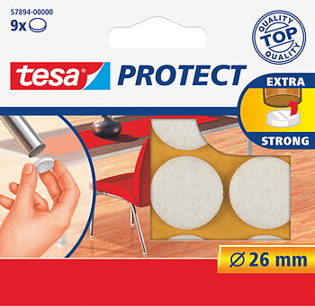 Filttassar Tesa 26mm vit 9/fp