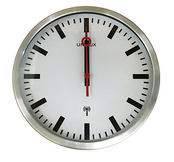 Väggklocka Radiostyrd 30cm