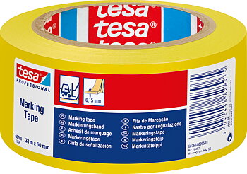 Markeringstejp Tesa 50x33 gul