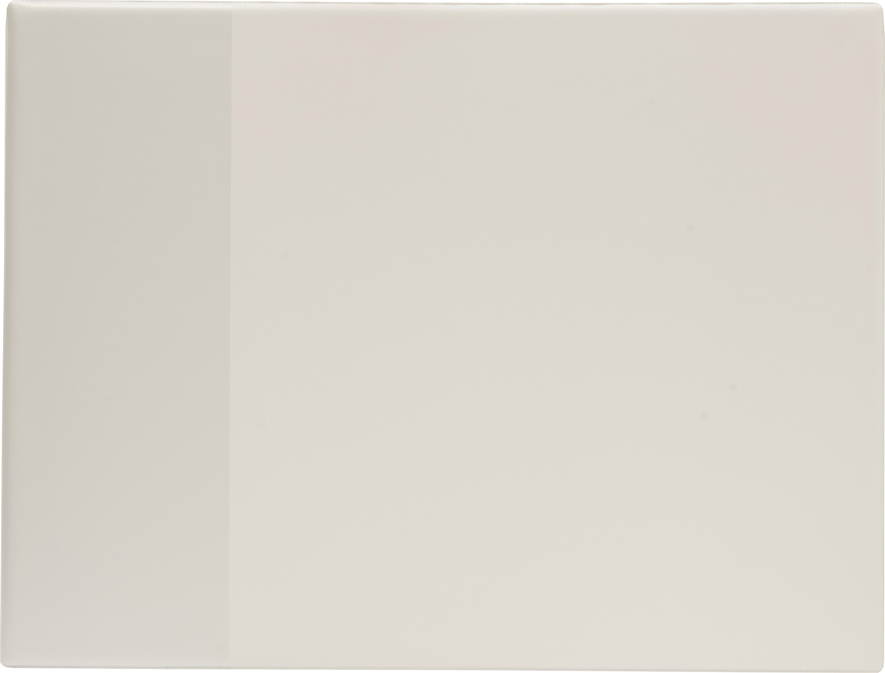 Skrivunderlägg PP 53x40 vit
