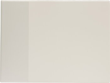 Skrivunderlägg PP 53x40 vit