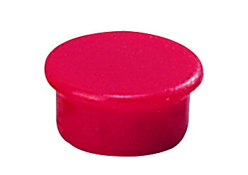 Magnet 13mm röd 10-p