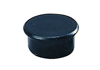 Magnet 13mm svart 10-p