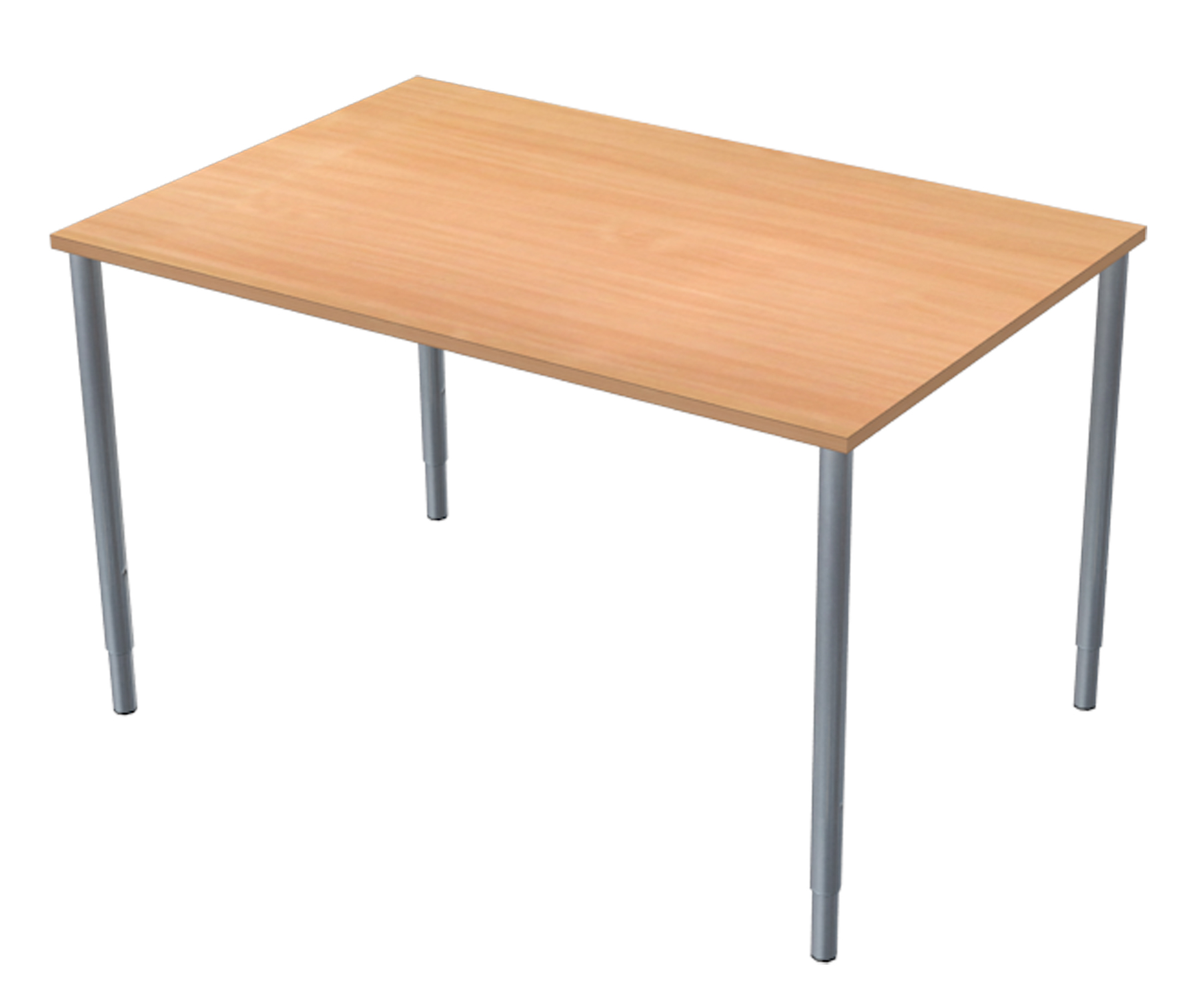 Skrivbord 120x80cm bokmel/svar