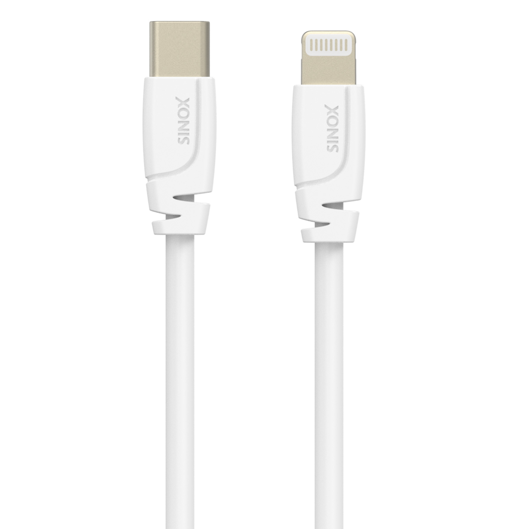 USB-C-lightning 1m. Vit
