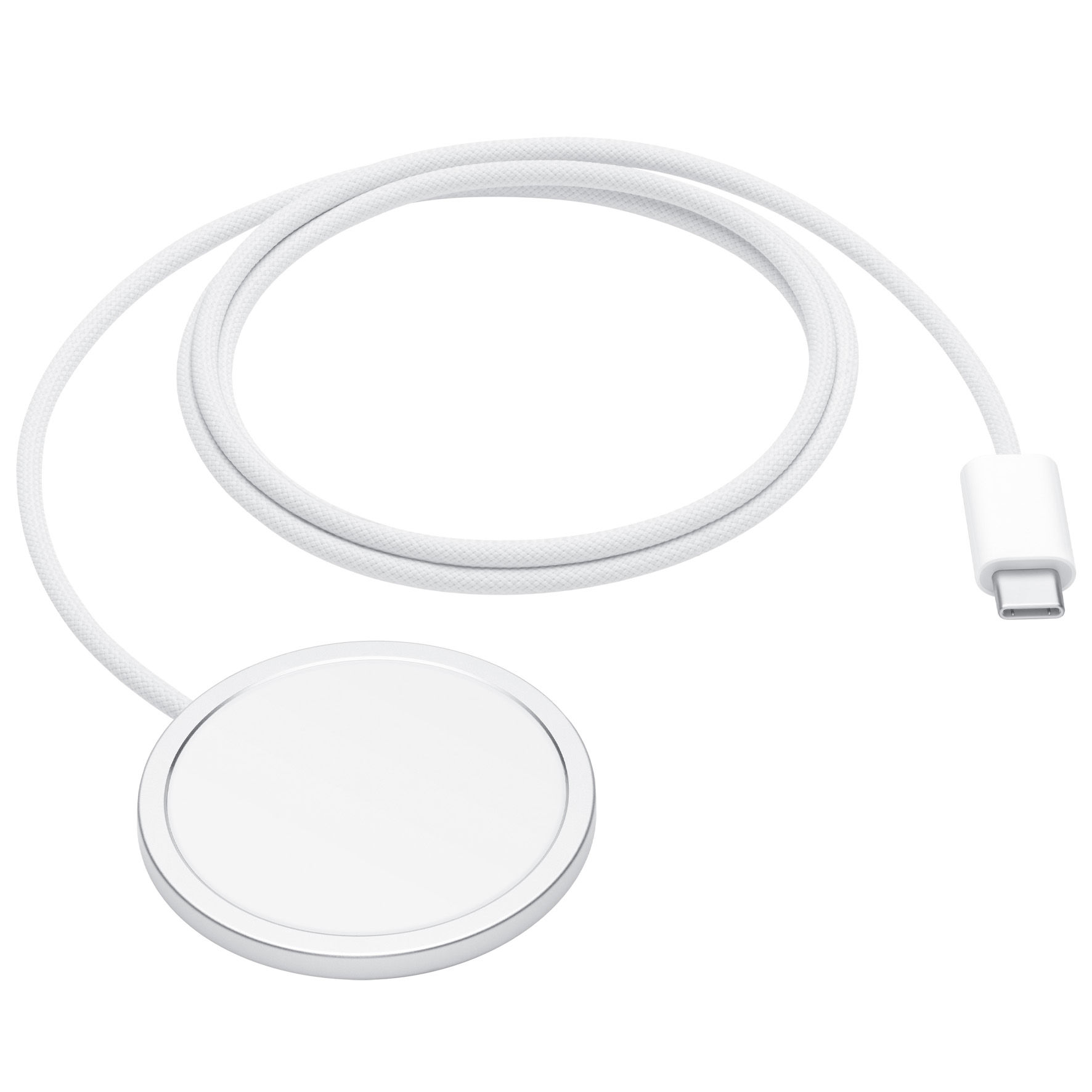 LaddareTrådlös  USB, 1 m, Wht