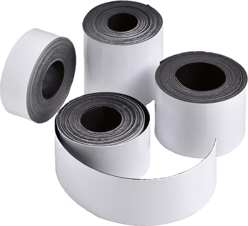 Magnetband 30mmx3m vit
