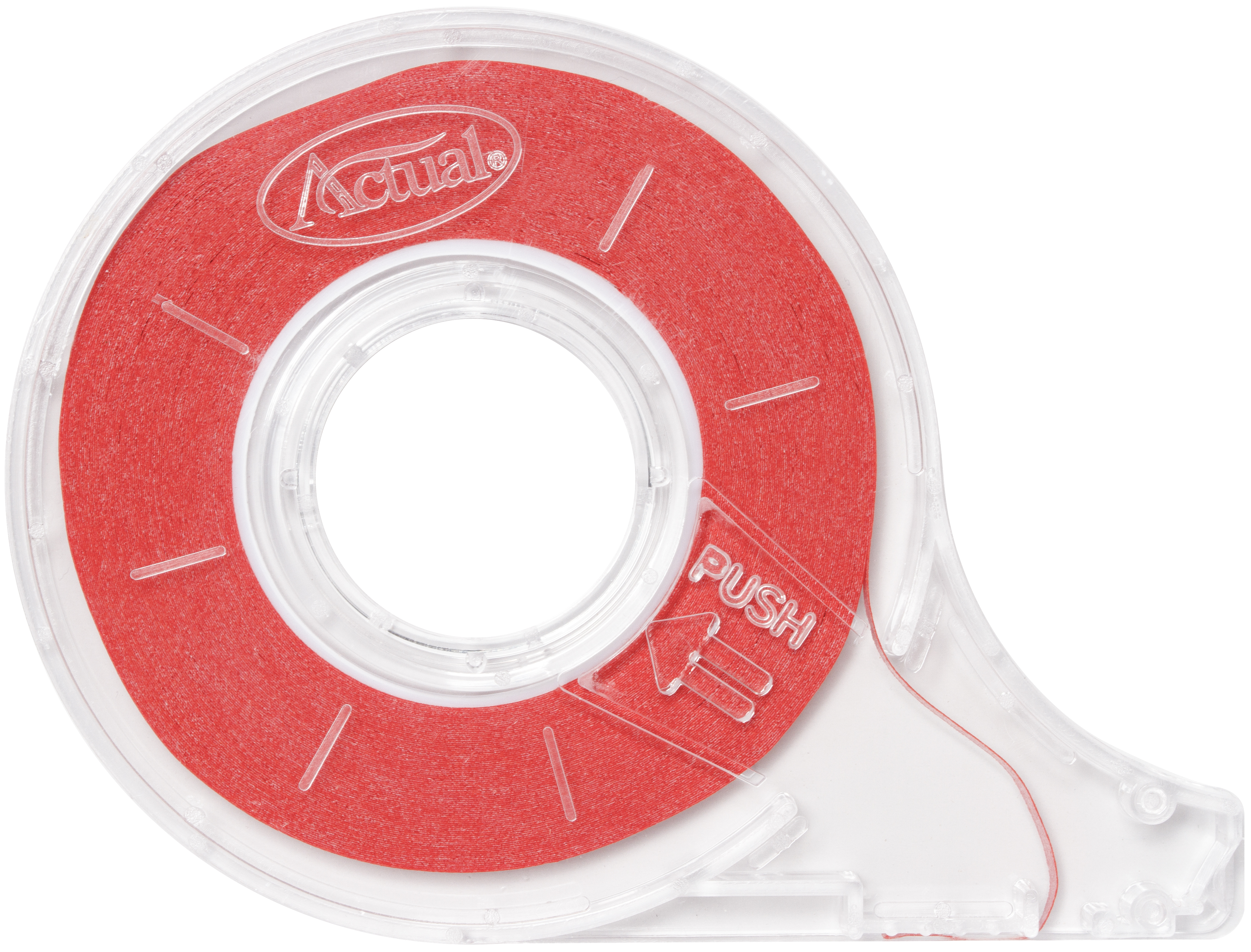 Uppdelningsband 2mm x 13m röd