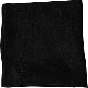 Duk 160x330 cm Svart