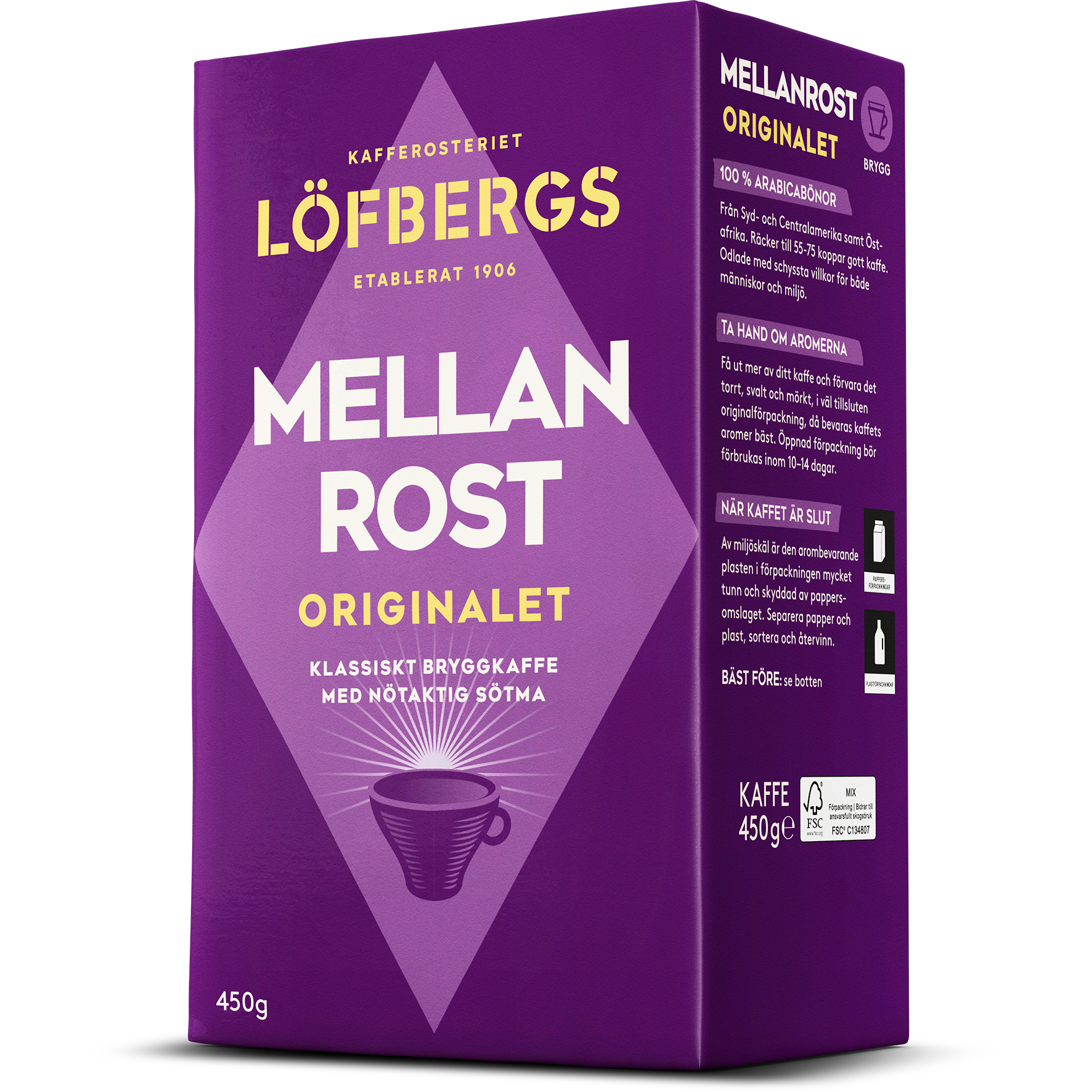 Kaffe Löfbergs Mellan 450 g