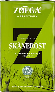 Kaffe Zoegas Skånerost vac450g