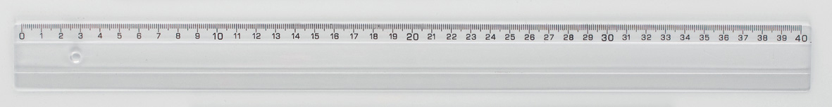 Linjal Office Depot plast 40cm