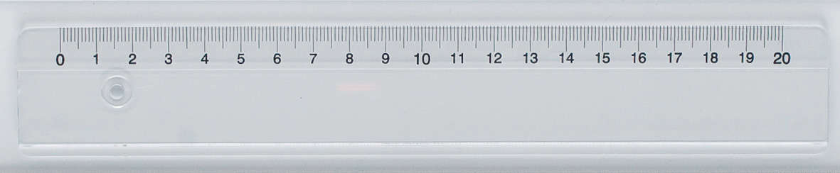 Linjal Office Depot plast 20cm