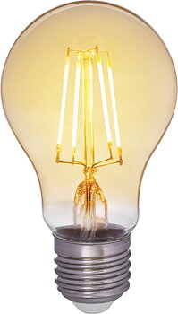 Fila LED normal E27 4,5W Amb d