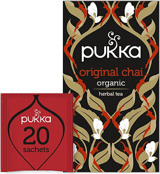 Te Pukka svart te chai 20st/f.