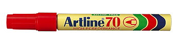 Märkpenna Artline 70 röd