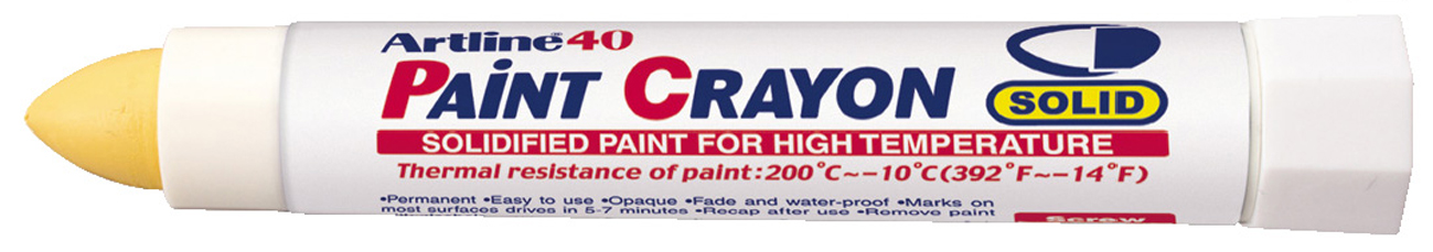 Penna Artline 40 Crayon gul