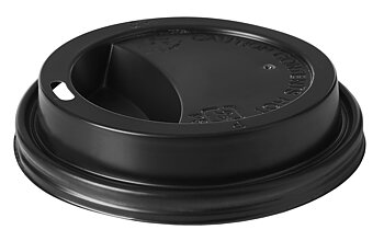 Lock bägare 24cl svart 100/rör