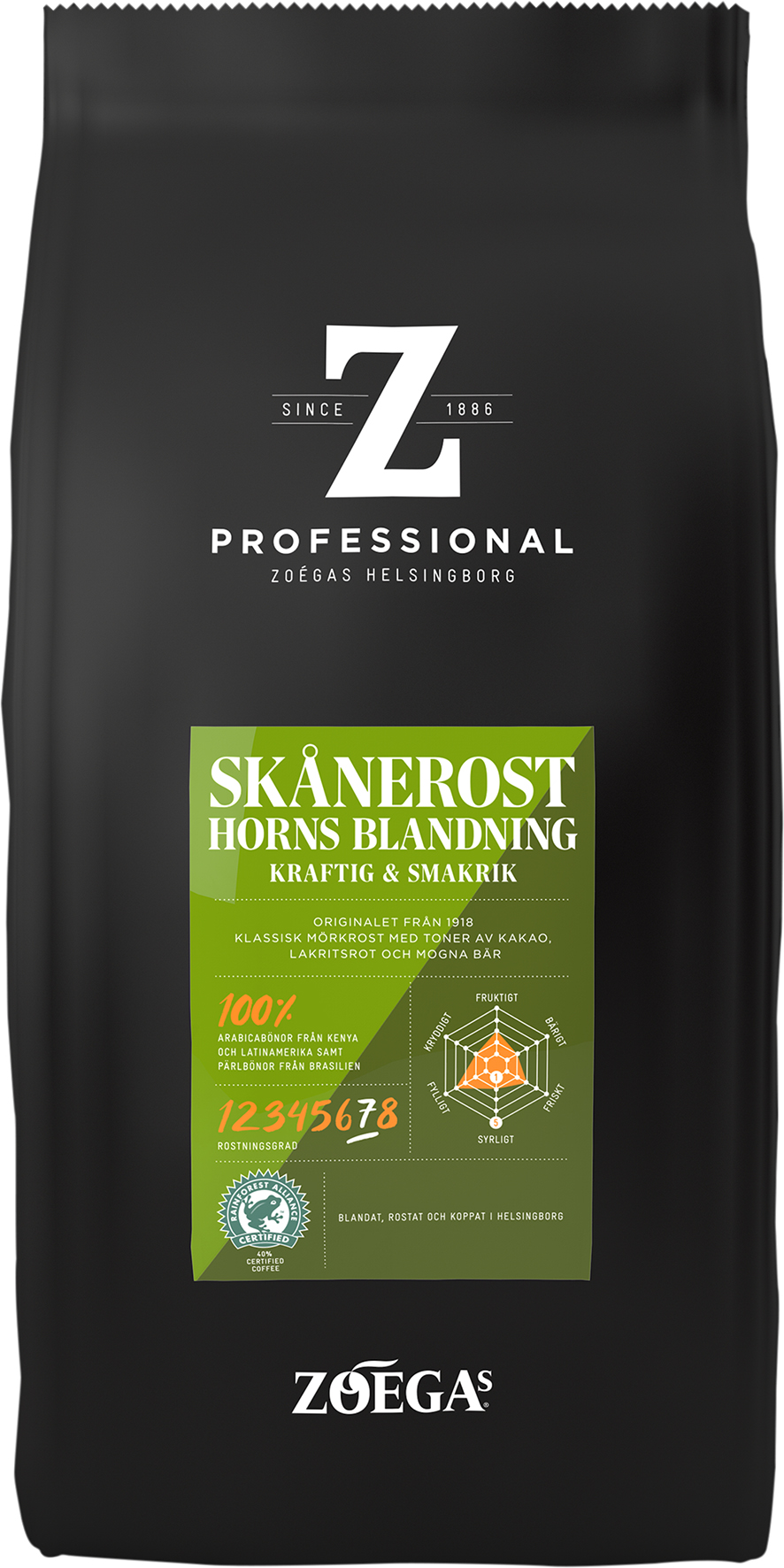Kaffe Zoegas P. Skånerost 750g