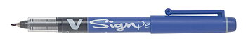 Fiberpenna Pilot Sign Pen blå