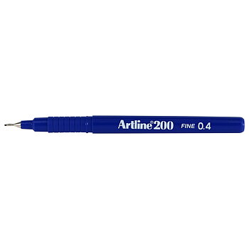 Fiberpenna Artline 200 blå