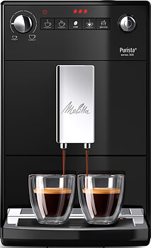Kaffemaskin Purista svart