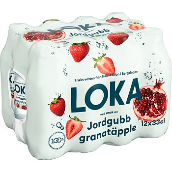 Loka Jordgubb 33cl ink p 12st