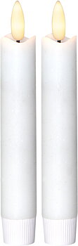 Antikljus Flamme 15cm 2-p