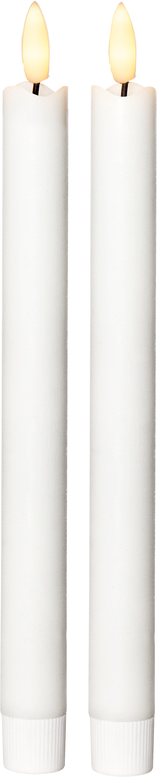 Antikljus Flamme 25cm 2-p